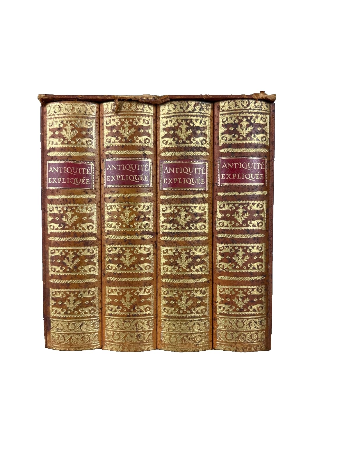 Cave à liqueur faux livre secret 75cl whisky gin cognac verre boite Tantalus - Image 1