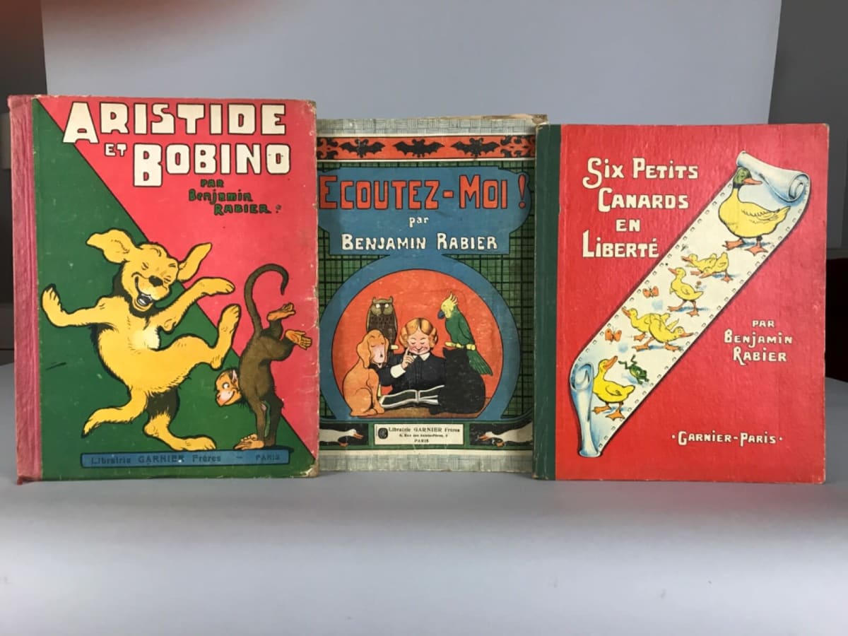 Benjamin Rabier 3 BD anciennes Aristide Canards écoutez moi 1929 - Image 1