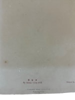 Lithographie ancienne Japon femme au chat Yamaguchi Soken Tokyo - Miniature 6