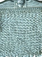 Ancien sac aumônière en argent égyptien pharaon, retour d'Égypte bijoux 1900 - Miniature 1