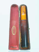 Ancien fume cigarette de grand format lot de tabac pipes Michel Versailles 12,5c - Miniature 1