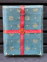 Antique multi reliquary True Cross St Thomas St Catherine frame French nun work - Miniature 8