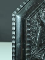 Ancien bois sculpté ébène Pierre Gole Les Métamorphoses d'Ovide XVIIe x2 rare - Miniature 10