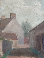 Ancien tableau maison village breton marine Bretagne ent. Édouard Doigneau n°4 - Miniature 3