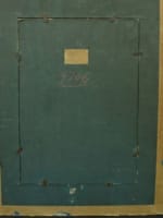 Tableau ancien Olivier Pichat orientaliste armé Napoléon retour Egypte portrait - Miniature 8