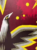 Jean Picart Le Doux grande affiche couleur tapisserie expo Colombes vintage XXe - Miniature 2