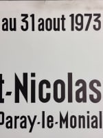 Jean Picart Le Doux grande affiche couleur tapisserie expo Colombes vintage XXe - Miniature 6