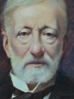 Ancien tableau portrait d'homme Belle Époque Paris Edouard Rosset Granger XIXe - Miniature 5