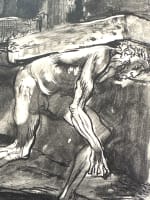 Lithographie, Eddy, Legrand l'enfer de Dante homme Divine Comédie - Miniature 4