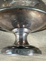 Coupe à sucre pour l'absinthe bistrot estaminet signé Halphen métal argenté x 2 - Miniature 4