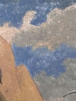 Ancien dessin marine Morbihan Bretagne bateau longeant la côte signé Landelle - Miniature 4