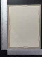 Dessin ancien école bretonne promeneur bord de mer Alexandre Minguet Pont-Aven - Miniature 7