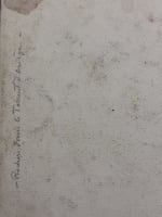 Ancienne aquarelle signée G. Geraud paysage rochers le torrent d'Ariège 1911 - Miniature 6