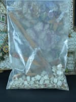 Ancien grand miroir mosaïque Grand Tour Italie Venise pont Rialto XIXe rare - Miniature 12