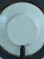 Paire de grand plat faïence Avelli de Rovigo Urbino Italie Renaissance Majolique - Miniature 12