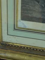 Gravure ancienne le cabaret 18ème Petit Wax-Hall 1780 mode Paris danse Wille - Miniature 5