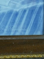 Ancien grand tableau porcelaine Limoges portrait Meissonnier L'Amateur antiquité - Miniature 8