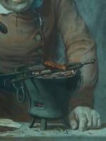 Ancienne lithographie Virginie Dreyss cuisine boudin cuisinier Verheyden XIXe - Miniature 11