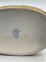 Statuette figurine couple musique mandoline porcelaine Unterweissbach Allemagne - Miniature 6