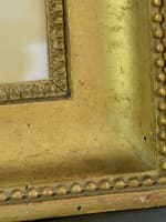 Tableau ancien vue lac Léman Mont Blanc Suisse 1863 montagne D'Andiran Bordeaux - Miniature 11