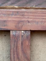 Tableau ancien paysage marine Bretagne port de Bénodet bateaux pêche toile 1930 - Miniature 17