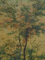 Ancien tableau portrait homme paysage flamand Vacher troupeaux XVIIIe sv. Van Sry - Miniature 8