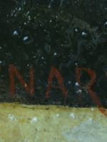 Tableau ancien Edouard Reynart Lille canard sauvage paysage cours d'eau XIXe - Miniature 10