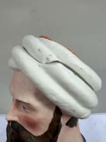 Ancienne boite en porcelaine à décor de personnage turban pot à tabac Saint-Sévres - Miniature 5