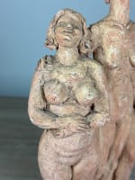 Germain Gosselin portrait nu les trois Ages de la femme sculpture terre cuite - Miniature 3