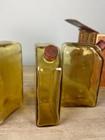 Cave à liqueur faux livre secret 75cl whisky gin cognac verre boite Tantalus - Miniature 4