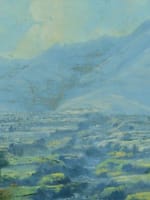 Beau tableau ancien école arménienne paysage vue du Mont Aragats Ararrat Arménie - Miniature 6