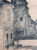 Dessins Jean Terles études rues et boulevards de Paris T.mixte papier 1920 - Miniature 6