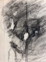 Beau dessin Jean Terles portrait de femme dans un autobus à plateforme 1920 - Miniature 1