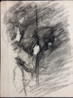 Beau dessin Jean Terles portrait de femme dans un autobus à plateforme 1920 - Miniature 3