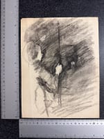 Beau dessin Jean Terles portrait de femme dans un autobus à plateforme 1920 - Miniature 6