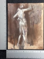 Beau dessin Jean Terles couple de danseurs technique mixte sur papier 1920 - Miniature 4