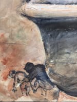 Beau dessin Jean Terles le jardin des Tuileries Paris Parisian Art Scene 1920 - Miniature 4