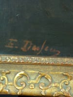 Ancien tableau nature morte soupière homard Edouard Dufeu st Monet P.Rosenberg - Miniature 10