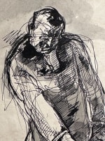 2 dessins Jean Terles cuisinier au panier restaurant casino Parisien scène 1920 - Miniature 4