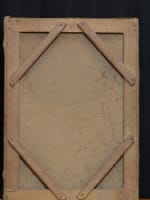 Pierre François Lehoux ancien tableau normand portrait jeune femme Gericault - Miniature 6