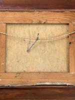 Ancien tableau François Bernadi Collioure paysage vieilles maisons La Dépêche - Miniature 5