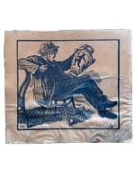 Ancienne gravure portrait Breton antiquaire vase Olympe Grèce antique Broutelle - Miniature 5