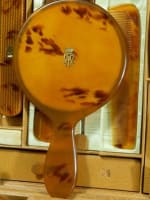 Ancien nécessaire voyage femme Morabito Paris cuir argent Puiforcat A.M 1930 - Miniature 5