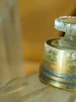 Ancien nécessaire voyage femme Morabito Paris cuir argent Puiforcat A.M 1930 - Miniature 8