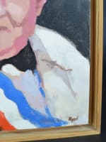 Tableau moderne HST Bernard Ryon Méridionaux portrait du poète Louis Amade - Miniature 4