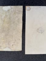 Belle gravure ancienne trophée d'armes canon aigle XVIIIe Pierre Rançon x 2 - Miniature 9