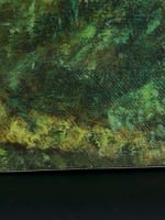 Tableau ancien vue de Granville post impressionniste église Saint-Paul Normandie - Miniature 10