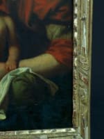 Tableau ancien portrait Madone Vierge à l'enfant XVIIe Michel Corneille HST - Miniature 12