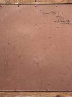 Dessin ancien Christian Schmidt portrait jeune fille aquarelle expressionniste - Miniature 5