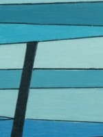 Beau tableau moderne marine bateau marée basse Hubert Hujac Toulouse - Miniature 5